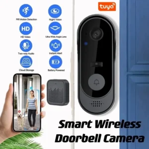 Wireless WIFI Waterproof Doorbell HD Video Intercom Door Bell with Camera Tuya Smart Home for Securi…